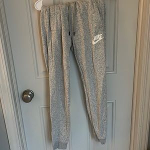 Nike light grey joggers